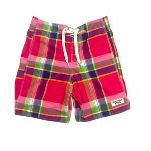 Men’s large plaid vintage Abercrombie and fitch shorts/swim  shorts